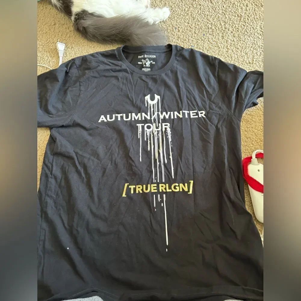True Religion Autumn Winter Tour Tshirt